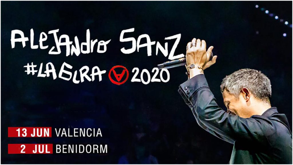 Alejandro Sanz anuncia nueva gira Valencia Teatros