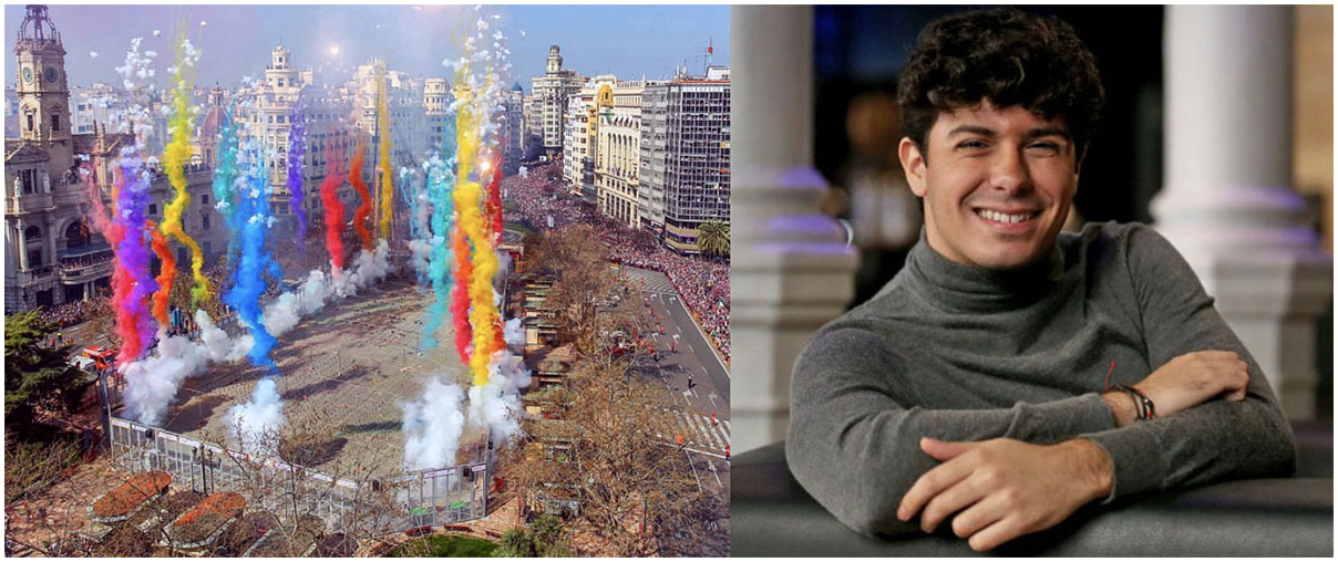 El artista catalán Alfred García pondrá la banda sonora a las Fallas 2020