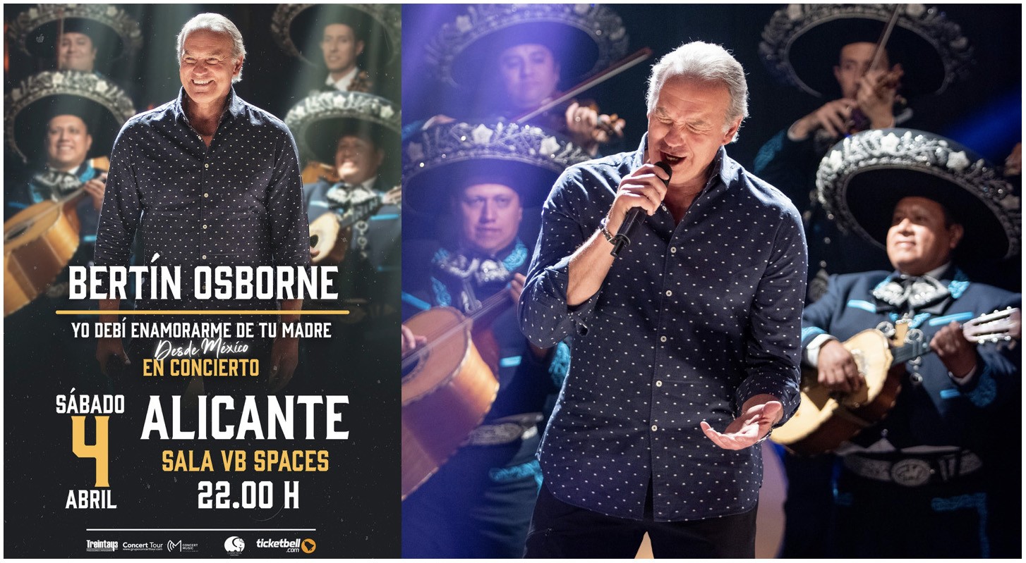 Bertín Osborne llega a Alicante con su nueva gira