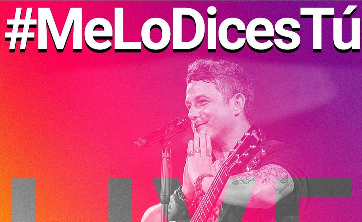 Alejandro Sanz se vuelca con #MeLoDicesTú