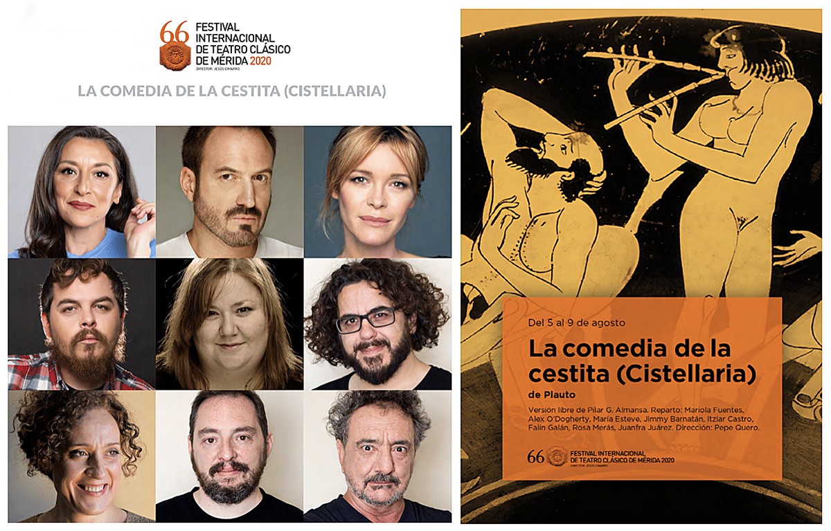 “LA COMEDIA DE LA CESTITA” de Plauto – Festival de Mérida