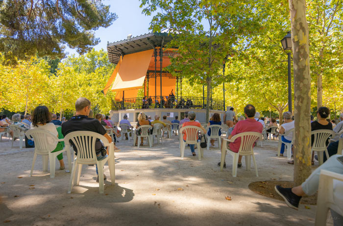 Conciertos gratuitos en el Templete de Música de El Retiro