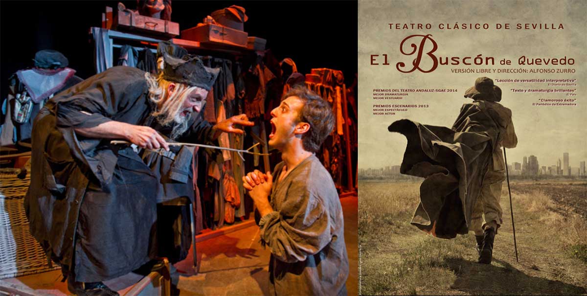 Teatro Clásico de Sevilla presenta “EL BUSCÓN” de Quevedo – Gratis