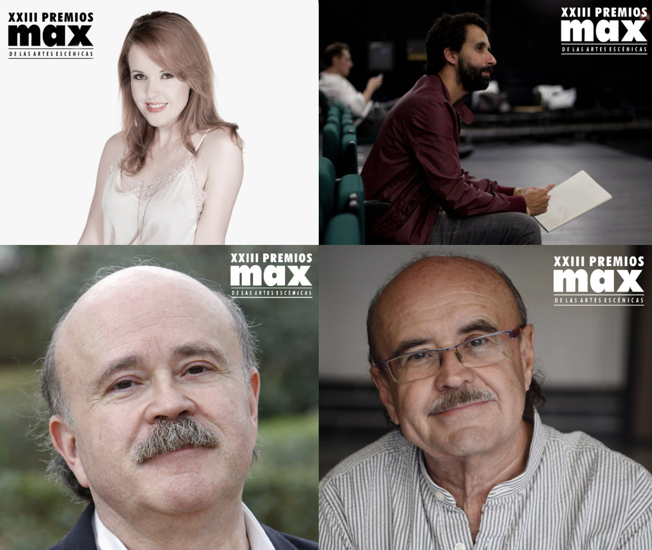 Finalistas al Premio Max 2020 para la categoría de Mejor Autoría Teatra