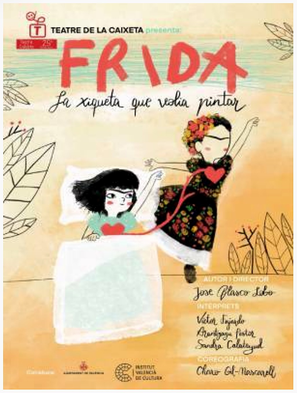 “FRIDA: LA XIQUETA QUE VOLIA PINTAR” – Teatre La Caixeta