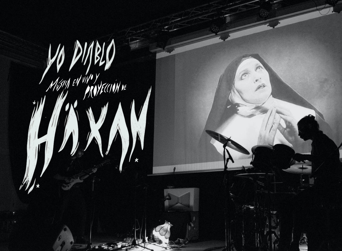 El dúo Yo Diablo pone música en directo a la película “Häxan: La brujería a través de los tiempos”