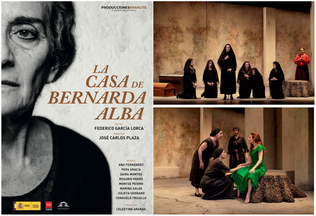 “La casa de Bernarda Alba” de Federico García Lorca en el Teatro Chapí