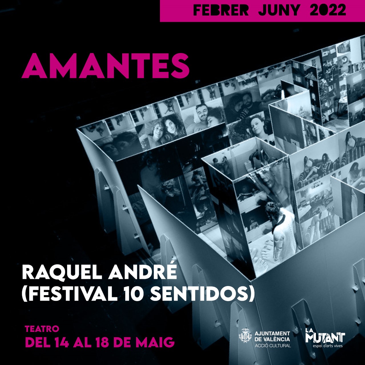 “AMANTES” – RAQUEL ANDRÉ (FESTIVAL 10 SENTIDOS)