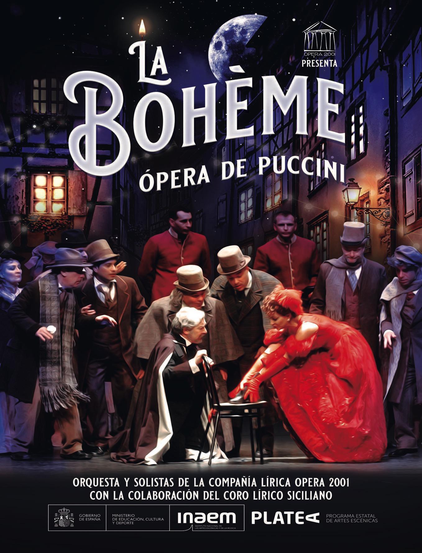 Vuelve la ópera al Teatro Chapí con “La Bohème” de Puccini