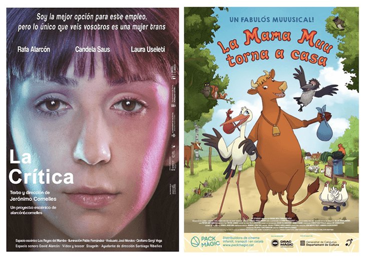 Teatro y Cine antes de Navidad en el  Teatre L’Agrícola