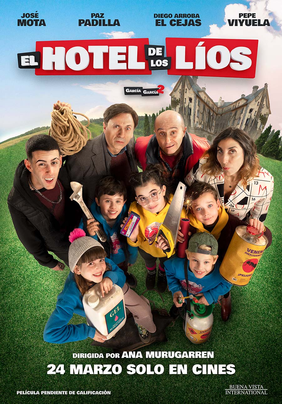 “EL HOTEL DE LOS LÍOS”:  ESTRENO EN CINES EL 24 DE MARZO