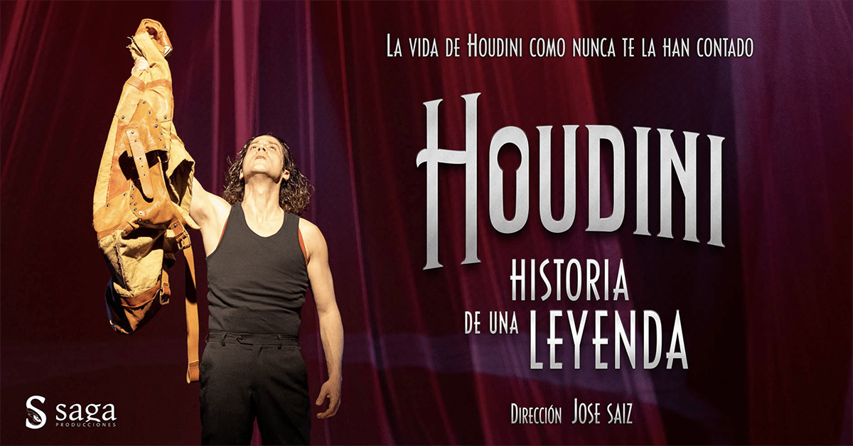 El Teatro Flumen sube de nuevo a las tablas al gran y misterioso mago e ilusionista Houdini