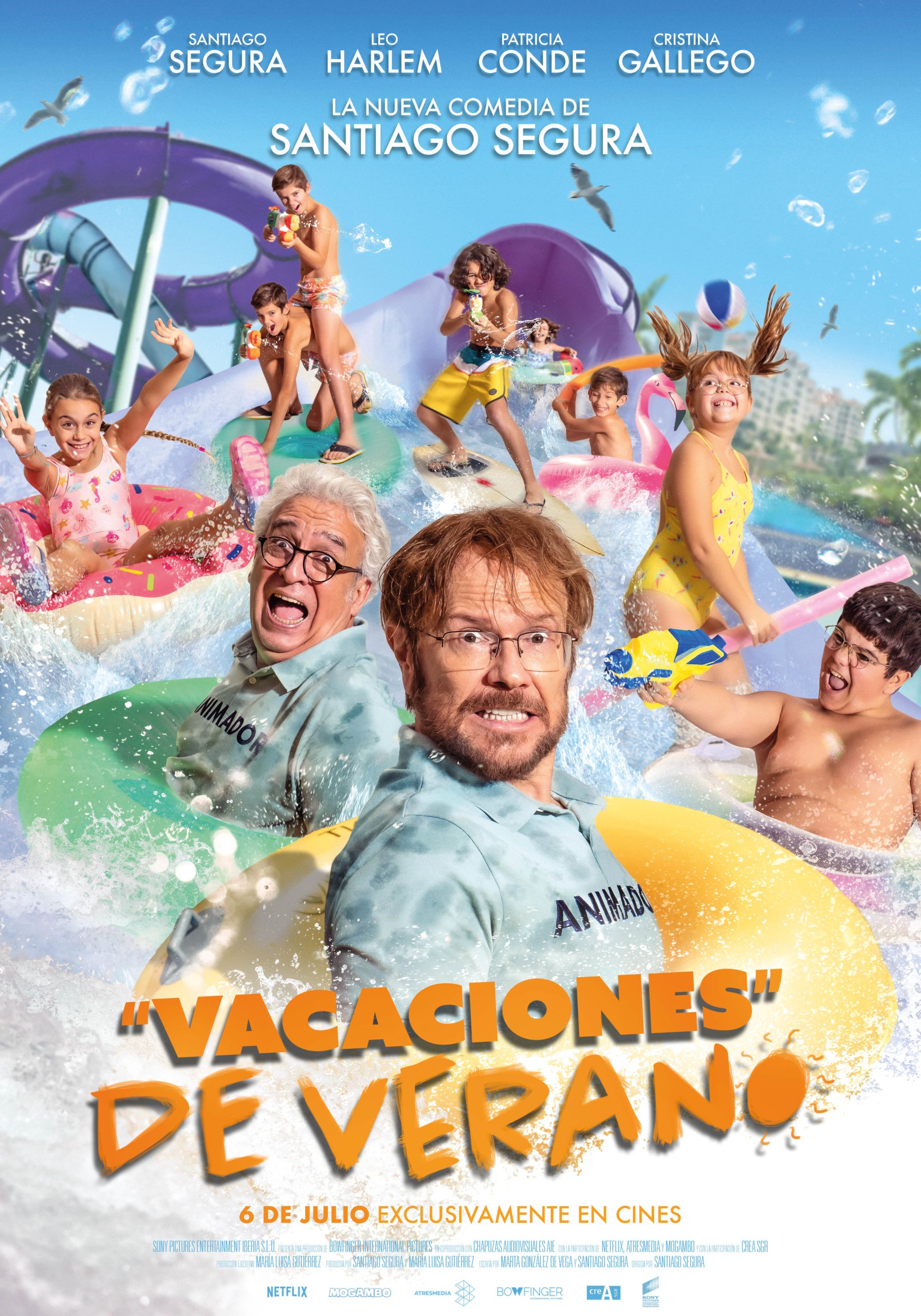 Santiago Segura estrena su nueva comedia “VACACIONES DE VERANO”