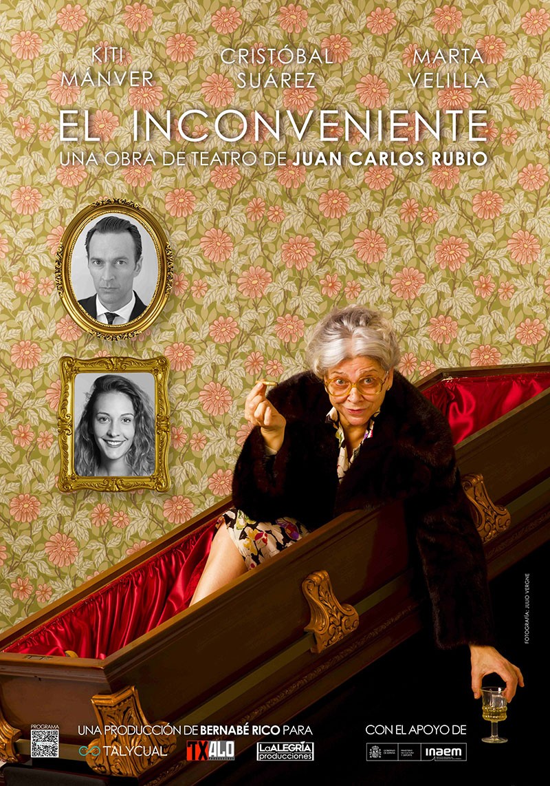 “EL INCONVENIENTE” una divertidísima comedia de Juan Carlos Rubio, en el Teatro Chapí de Villena