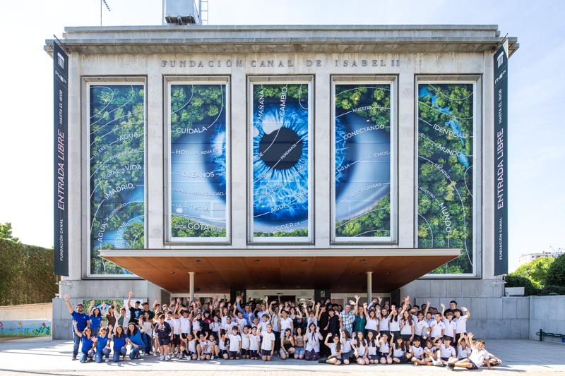 LA FUNDACIÓN CANAL, REFUGIO CLIMÁTICO DURANTE LOS MESES DE VERANO EN MADRID