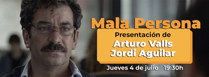 Cines Lys recibe a Arturo Valls y Jordi Aguilar para presentar “Mala Persona”