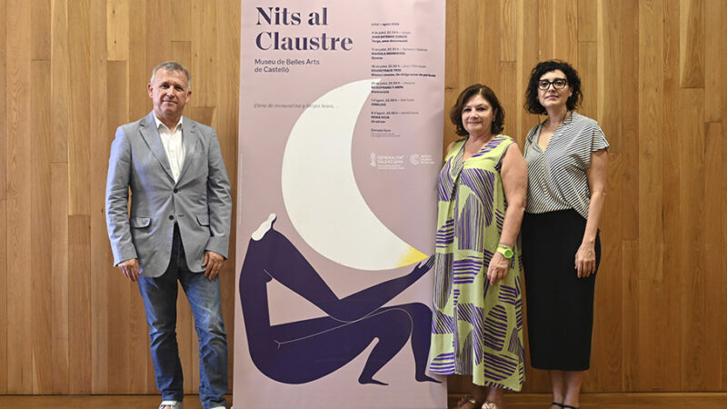 El ciclo ‘Nits al Claustre’ del IVC llena el Museu de Belles Arts de Castelló