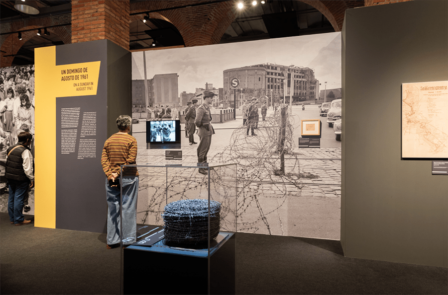 LA EXPOSICIÓN EL MURO DE BERLÍN. UN MUNDO DIVIDIDO CONMEMORA EL ANIVERSARIO DE LA CONSTRUCCIÓN DEL MURO