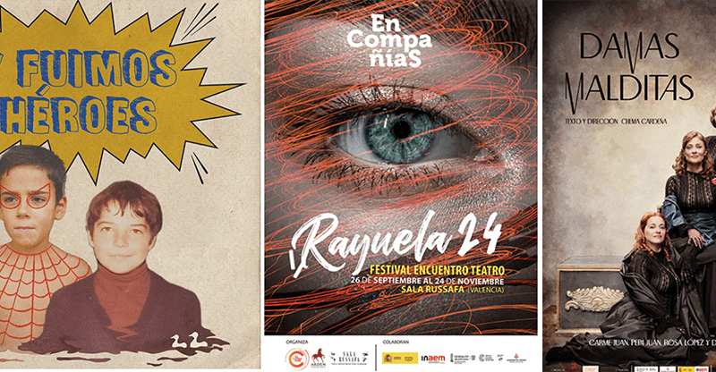 Dos pequeños héroes para iniciar la programación familiar y últimas cuatro funciones de Damas Malditas dentro del festival Rayuela’24