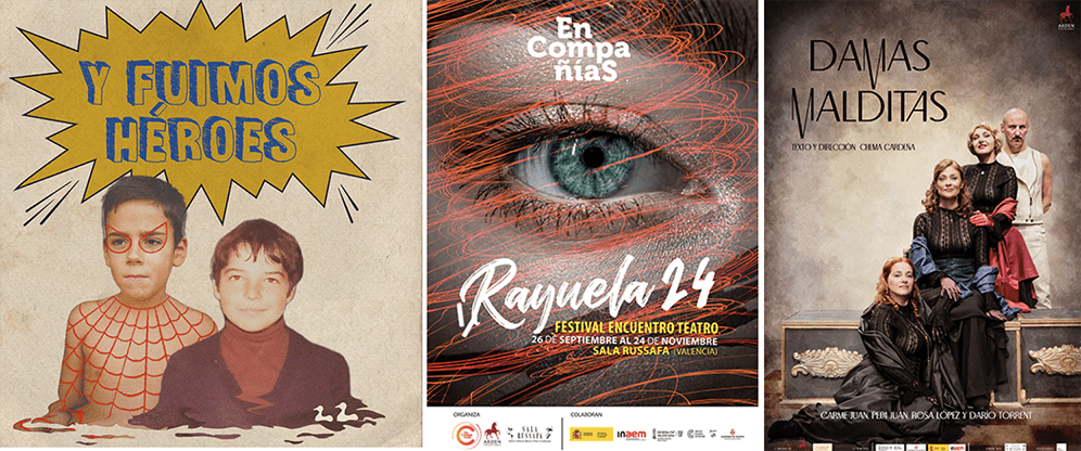 Dos pequeños héroes para iniciar la programación familiar y últimas cuatro funciones de Damas Malditas dentro del festival Rayuela’24