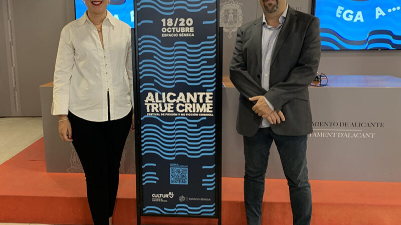 Este viernes arranca ALICANTE TRUE CRIME, un nuevo festival de ficción y no ficción criminal