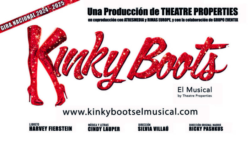 Kinky Boots, el musical ganador de 6 Premios Tony en el Chapí de Villena