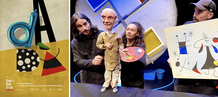 El Escalante estrena ‘Dadà’, una fusión de artes escénicas y plásticas de Bambalina Teatre Practicable