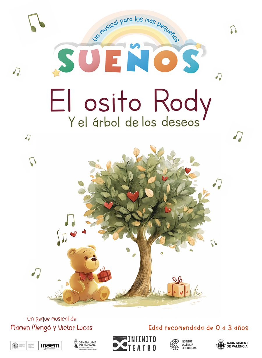 Llega la tercera entrega de “Sueños”: El osito Rody y el árbol de los deseos