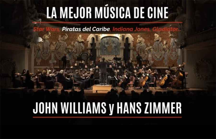 Williams & Zimmer Hollywood Symphony Orchestra en Valencia