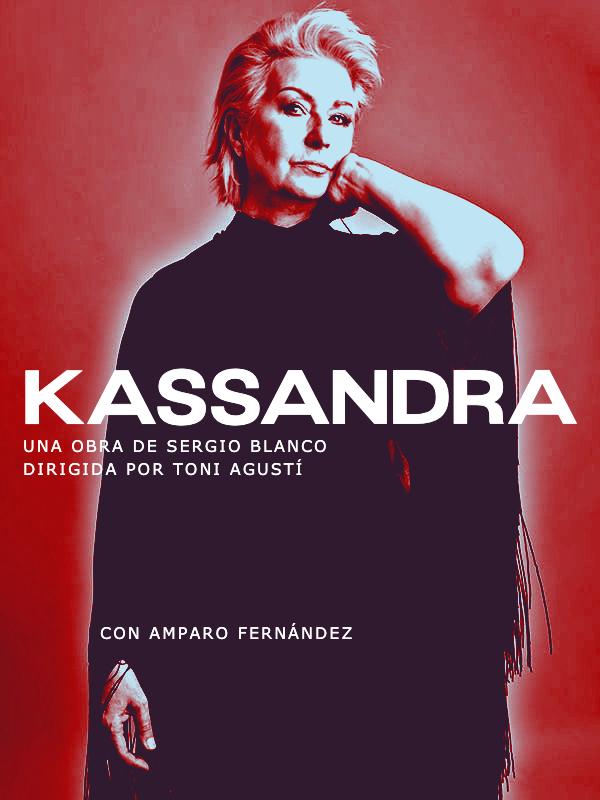 Amparo Fernández protagonizará “Kassandra”, el fenómeno mundial del dramaturgo francouruguayo Sergio Blanco, bajo la dirección de Toni Agustí