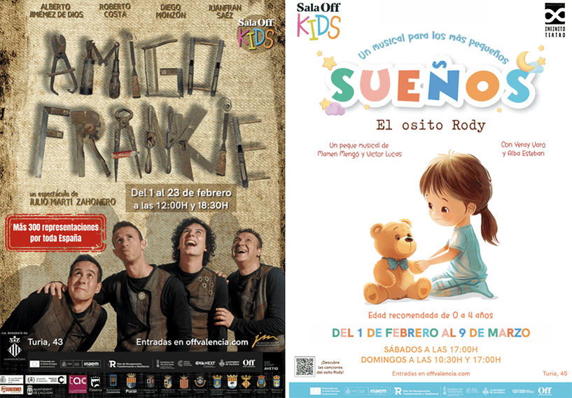 Monstruos, Sueños y mucha magia, ¡así es la programación de Sala Off Kids en febrero!