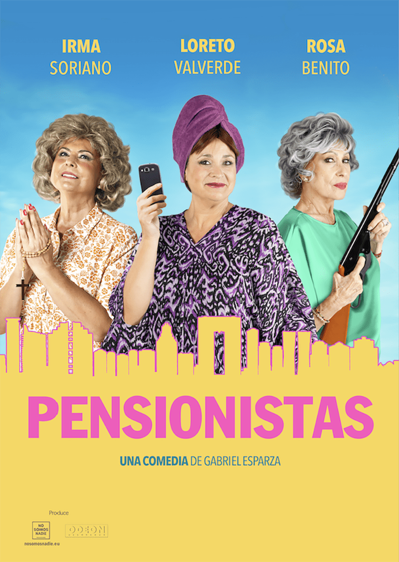 “Pensionistas” con Irma Soriano, Loreto Valverde y Rosa Benito