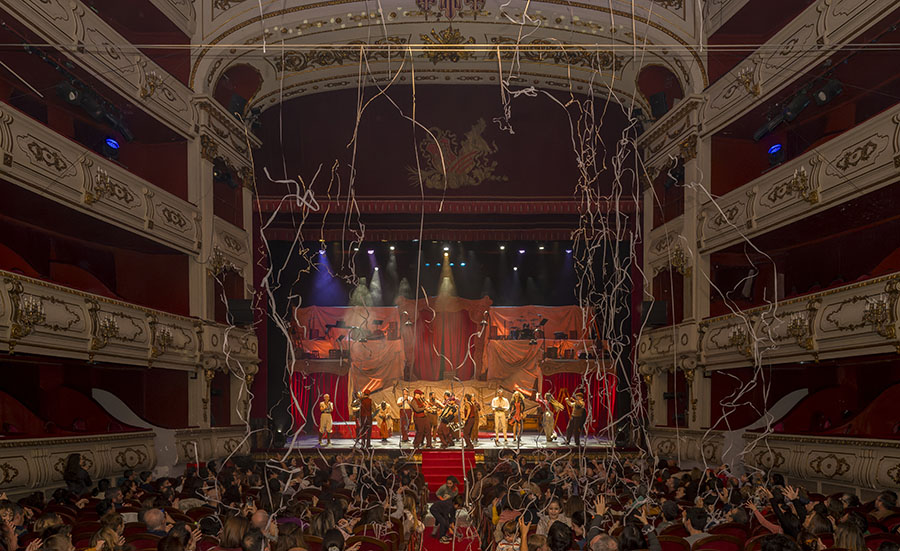 El circo de Navidad del Escalante triunfa estas fiestas con más de 7.000 espectadores