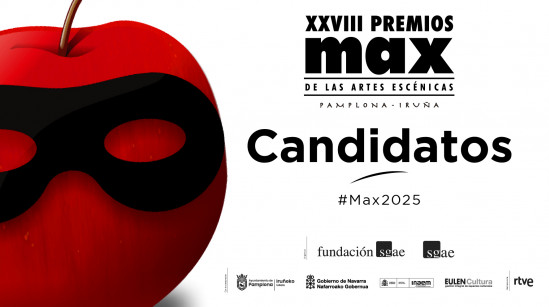 La Fundación SGAE anuncia los candidatos a los 28º Premios Max – Pamplona Iruña