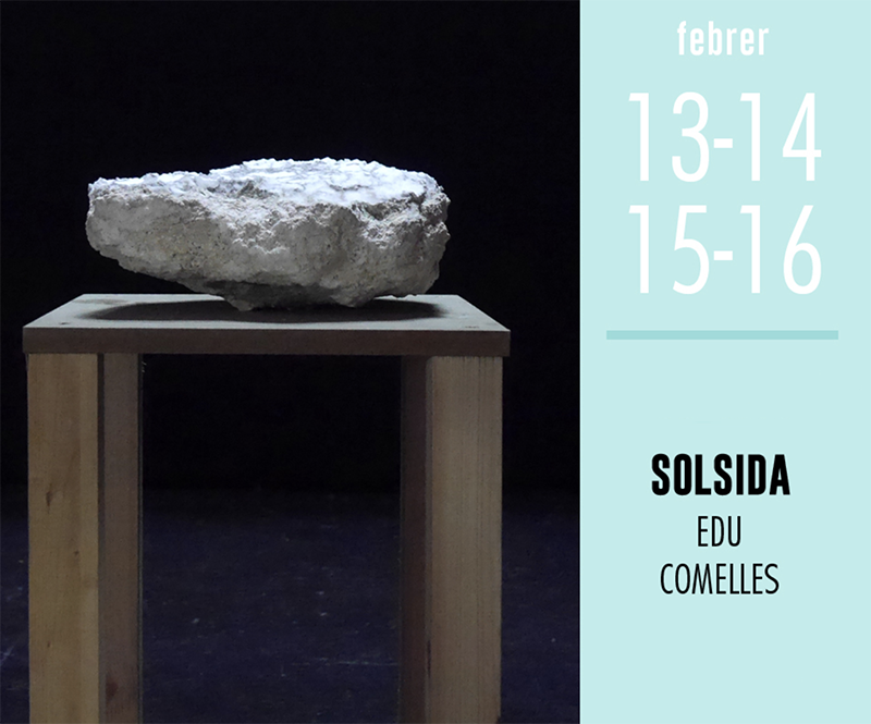 Edu Comelles y Anna Estellés estrenan “Solsida” en Carme Teatre una propuesta de artes vivas fruto de la creación colectiva y multidisciplinar